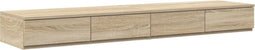 vidaXL - Ligbeden - in - Sonoma - Eik - - - 135 - x - 36.5 - x - 16.5 - cm - - - Gemaakt - van - samengesteld - hout