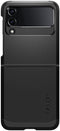 Spigen Tough Armor - Soft case - Dual-layer design met kickstand - Zwart