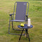 Vouwtafel Aktive Zwart 37 x 55 x 37 cm (4 Stuks)