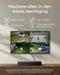 Eufy S4 Max - PoE NVR Security System - 16 MP triple lens bullet-PTZ Cam 360° PTZ 8× auto zoom nachtzicht 24/7 opname 2 TB HD - Wit