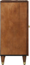 vidaXL - Dressoir - 60x33x75 - cm - Massief - Mango - Hout