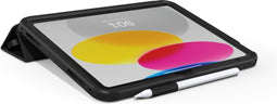 Otterbox Defender Folio Case voor iPad (2022) - Schokbestendig - Ingebouwde screenprotector - Zwart