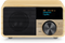 Sangean DDR-7 - DAB+ Wekkerradio - Bluetooth Aux-in Houten Behuizing Lichtbruin