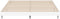 vidaXL - Bedframe - bewerkt - hout - wit - 150x200 - cm