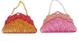 Kurt s. Adler - 4.7 inch Lady Handbag Orna X 2. 5x5x10 cm kerstorna...