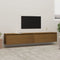 vidaXL - Wandkasten - 2 - st - 100x30x35 - cm - massief - grenenhout - honingbruin