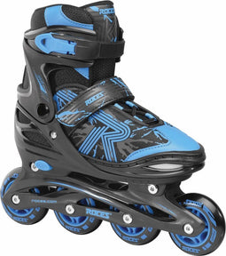 Roces Jokey 3.0 - Inline Skates - Verstelbaar 30-33 - Zwart Blauw