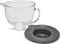 KitchenAid 5KSM5GB - Glazen mengkom 4,7 L - Ergonomische handgreep en tuit