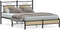 vidaXL - Bedframe - zonder - matras - hout - sonoma - eikenkleurig - 140x200 - cm