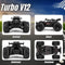 Vertrex Turbo V12 - RC Auto - 20 km/uur - Zwart Rood