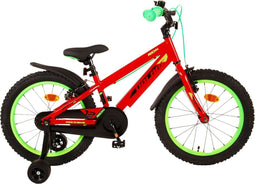 Volare Rocky Kinderfiets - Jongens - 18 inch - Rood - Twee handremmen