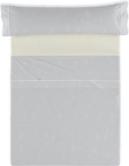 Set beddengoed Alexandra House Living Vairy Parelgrijs Bed van 150 3 Onderdelen
