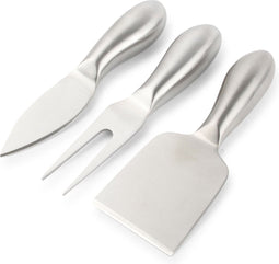 Salt&Pepper - Kaasmessenset - 3-delig - zilver - Fromage