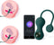 MAGIC MOTION - Crystal Duo Smart - Bekkenbodem trainer - Vaginale Balletjes - Met App