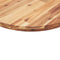 vidaXL - Tafelblad - rond - Ø - 50x2 - cm - massief - acaciahout