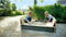 EXIT Aksent houten zandbak 136x132cm
