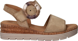Gabor 62.706 - Sandalen - Sleehak - Beige - Maat 37