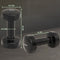 Tunturi Dumbbell set - 2 x 5 kg - Vinyl - Zwart - Incl. gratis fitness app (2 stuks)