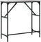 vidaXL - Wandtafel - 75x32x75 - cm - bewerkt - hout - grijs - sonoma - eikenkleurig