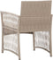 vidaXL - Tuinstoelen - met - kussens - 2 - st - poly - rattan - beige
