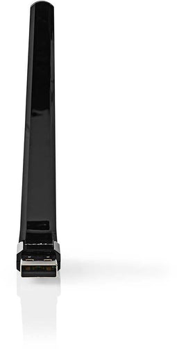 Nedis WSNWA600BK - Netwerkadapter - 600Mbps Wi-Fi 5 - Zwart