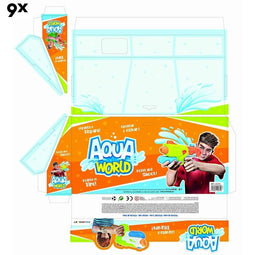 Waterpistool Colorbaby 34,5 x 16 x 5 cm (6 Stuks)