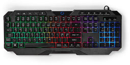 Nedis GKBD110BK - Gaming-toetsenbord - LED-verlichting - Zwart