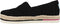 Toms Alpargate Platform Rope - Dames espadrille - Vegan canvas - Zwart - Maat 40