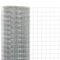 vidaXL Draadgaas vierkant 25x1.5 m gegalvaniseerd staal zilver