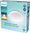 Philips Doris - Badkamerplafonnière - LED - 17 W - Wit - Ø 31.30 cm