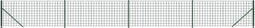 vidaXL - Draadgaashek - met - flens - 1,1x10 - m - groen