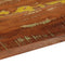 vidaXL - Tafelblad - rechthoekig - 100x30x2,5 - cm - massief - gerecycled - hout