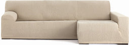 Hoes voor chaise longue met lange armleuning rechts Eysa TROYA Wit 170 x 110 x 310 cm
