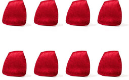 Napoleon/Tiffany velvet Kussen bordeaux - SET VAN 8