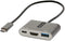 Startech.com USB-C Multiport Adapter - USB-C naar HDMI 4K Video - 100W PD Pass-Through USB 3.0 Hub 5Gbps - Draagbaar Laptop Docking Station