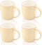 Swan Retro Mokken - Set van 4 – Creme