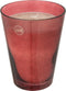 J-Line geurkaars Portofino - Cucumber Mist & Eucalyptus - glas - bordeaux - large - 120U