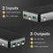 Surge Powerbank 20.000mAh - 22.5W Quick Charge 4.0 - 3 apparaten tegelijk opladen - Zwart - 14,5 x 6