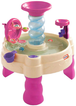 Little Tikes Spiralin' Seas - Watertafel - Inclusief 5 balletjes en beker - Roze
