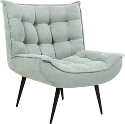 Fauteuil ALVESTA Stof Mintgroen