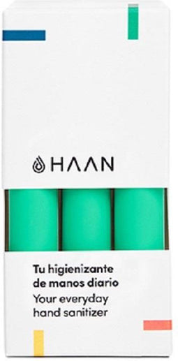 HAAN - Hand Desinfectie Pocket 30 ml - Dew of Dawn - Set van 3 Stuks - Polypropyleen - Groen