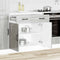 vidaXL - Keuken - onderkast - Kalmar - bewerkt - hout - grijs - sonoma - eiken