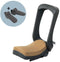 Urban Iki Junior - Fietszitje - Opklapbare rugleuning - Bincho Black/Kurumi Brown