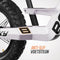 BERG Biky Cross White Loopfiets - 12 inch - Magnesium frame - Incl. Handrem - Verstelbaar Zadel - 2 tot 5 jaar - Wit