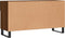 vidaXL - Schoenenbank - 102x35x55 - cm - bewerkt - hout - sonoma - eikenkleurig