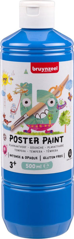 Bruynzeel - Plakkaatverf - 98% natuurlijke grondstoffen - Lichtblauw (500ml)
