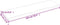 vidaXL - Wandschap - 100x30x2 - cm - onbehandeld - massief - eikenhout
