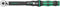 Wera Click-Torque C 2 Draaimomentsleutel met omschakelrratel 1/2 Vierkant 20-100 Nm - 05075621001