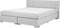 ADMIRAL - Boxspringbed - Lichtgrijs - 180 x 200 cm - Polyester
