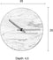 Zuiver Marble Time Klok/ Wandklok Rond Marmer Zwart